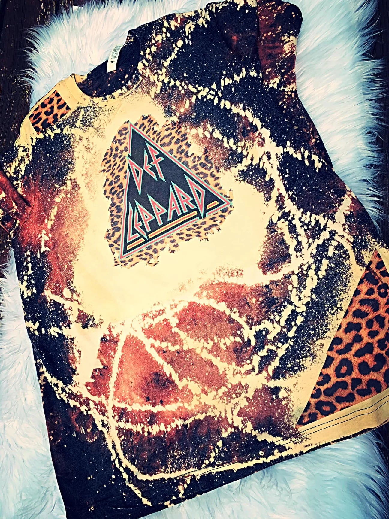 Def Lep Bleached Tees