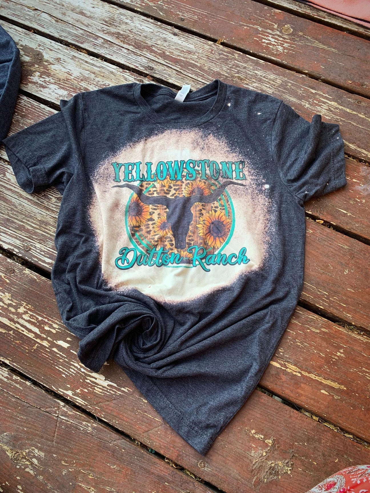 Dutton R@nch Bleached Tees