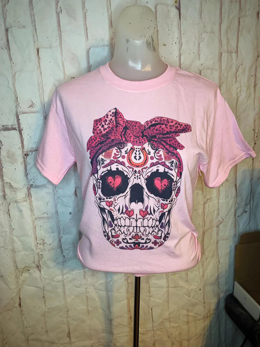 Valentine day skull Tee