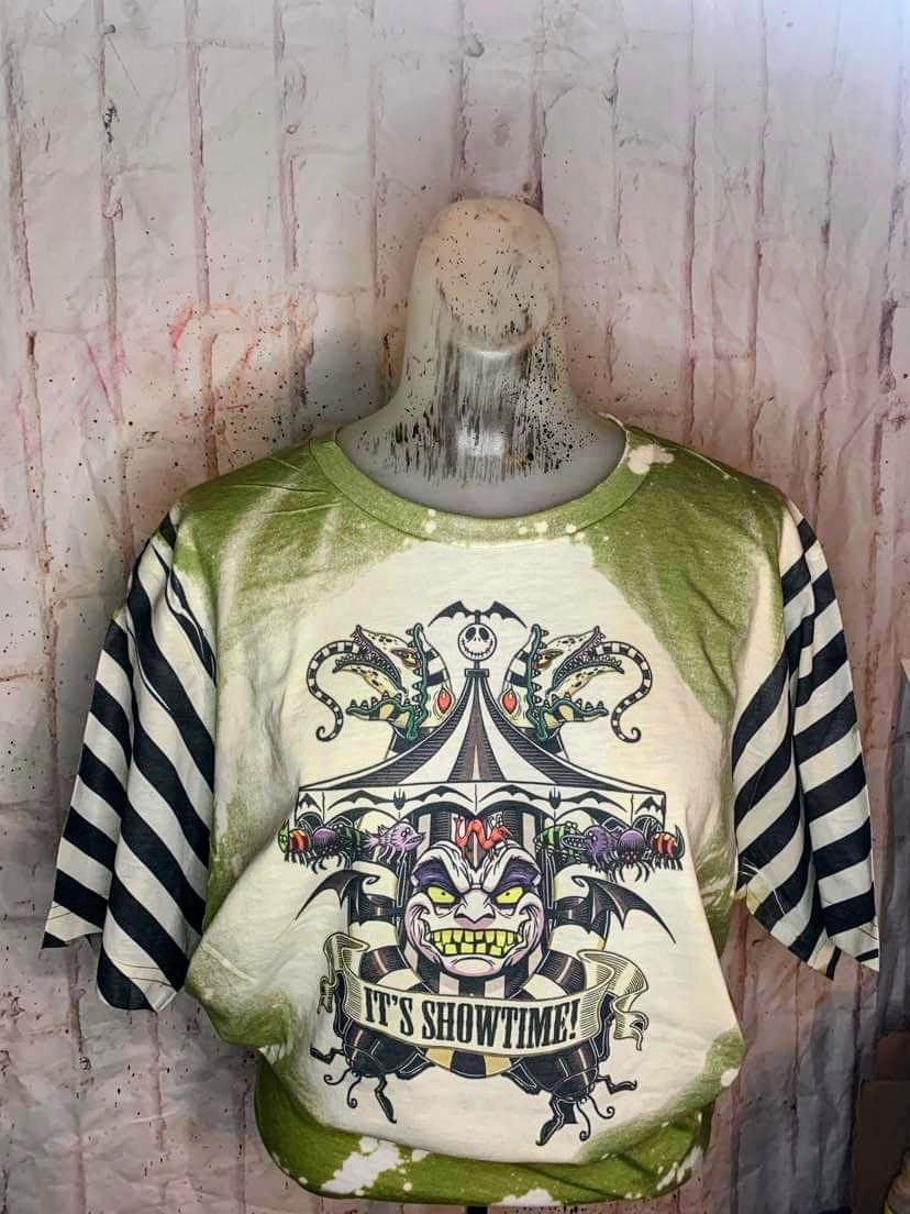 Its Show time Bleached Tees