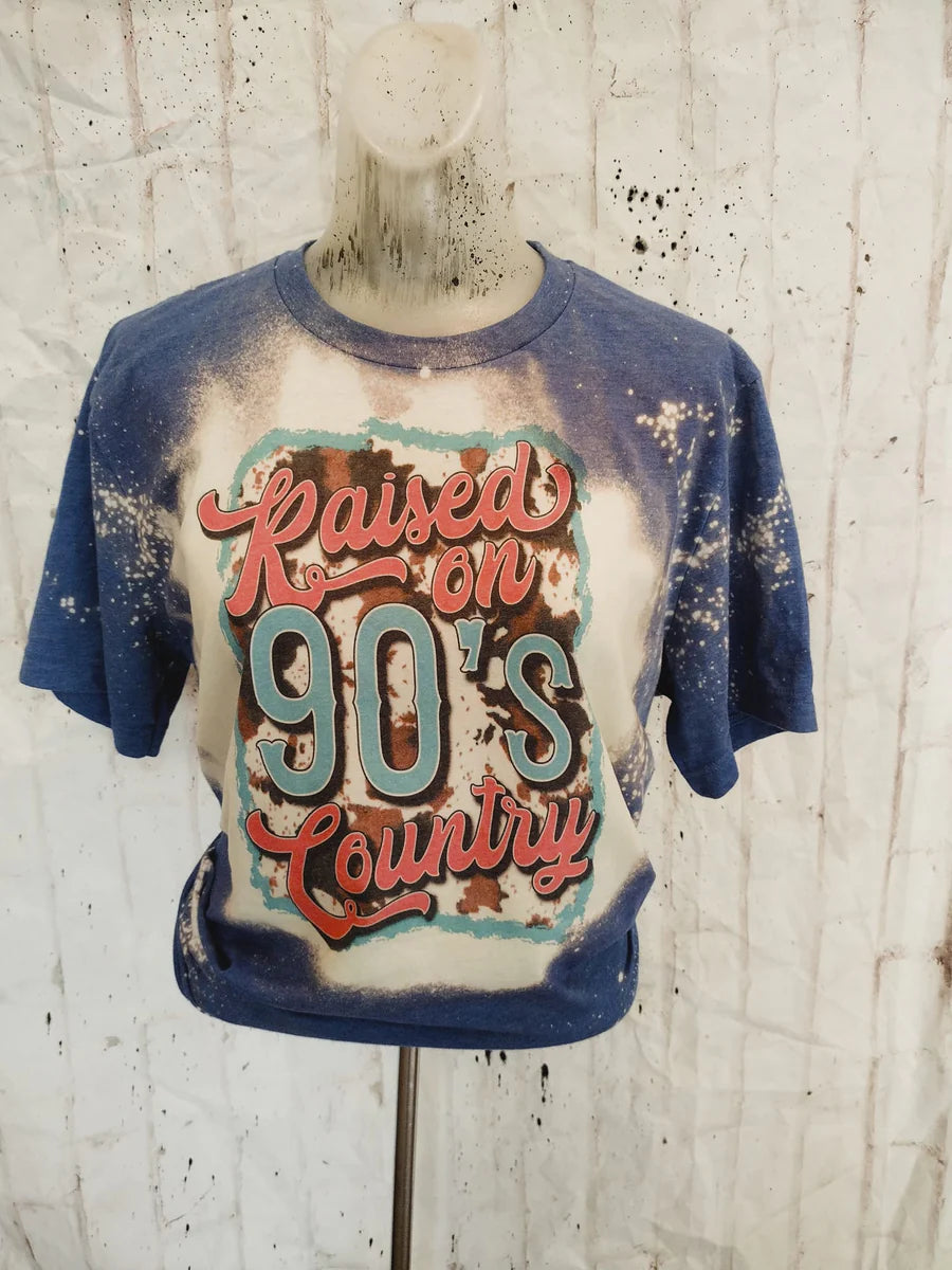 Raised on 90's Bleached Tees