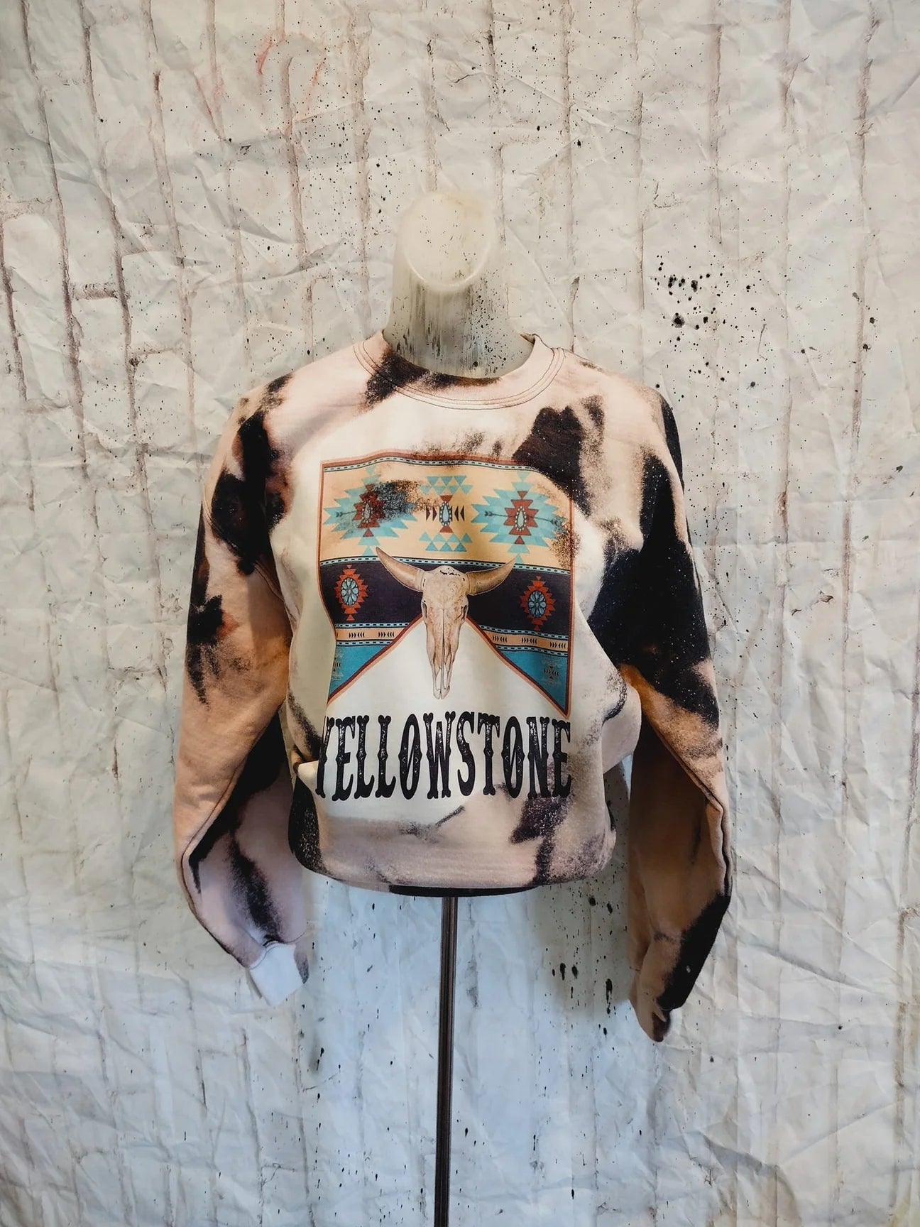 Y3llowSt0ne Bleached Sweatshirts