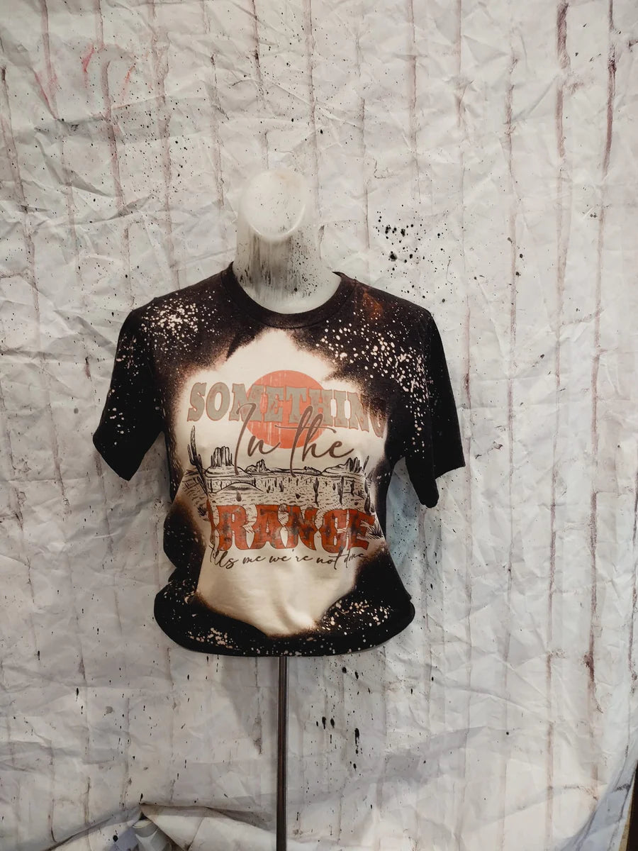 Something In The Orange Bleached Tees