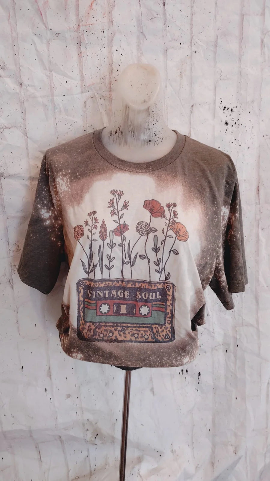 Vintage soul Bleached Tees
