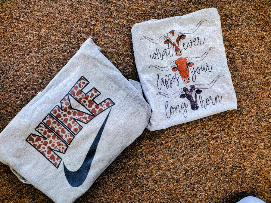 Whatever lasso your longhorn Tee