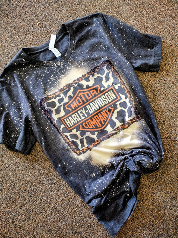 Harley D Bleached Tee