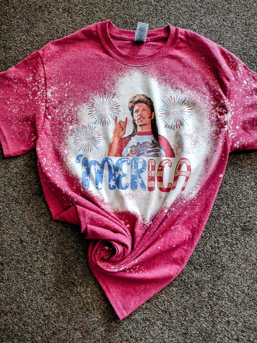 Merica Bleached Tees