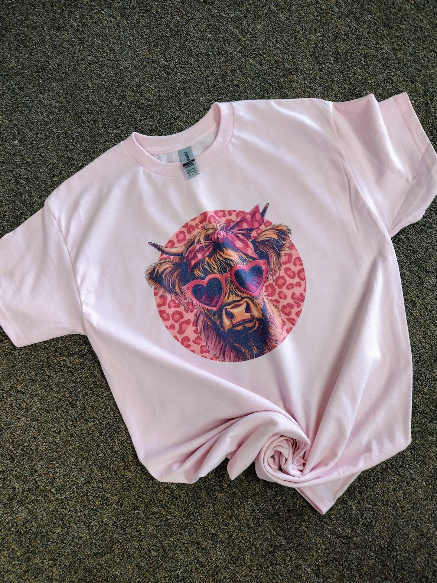 Valentine day cow Tee