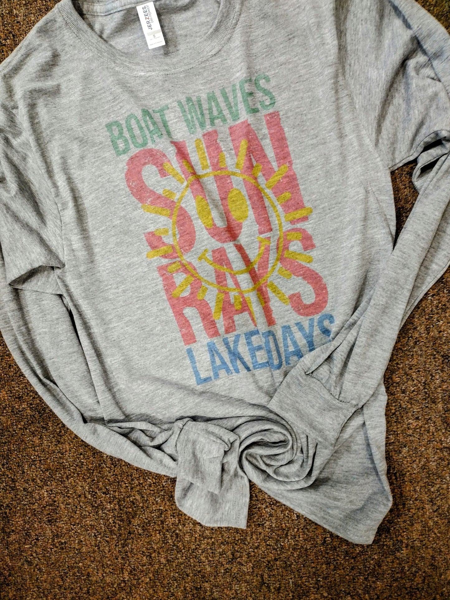 Boat waves Sun rays Long Sleeve