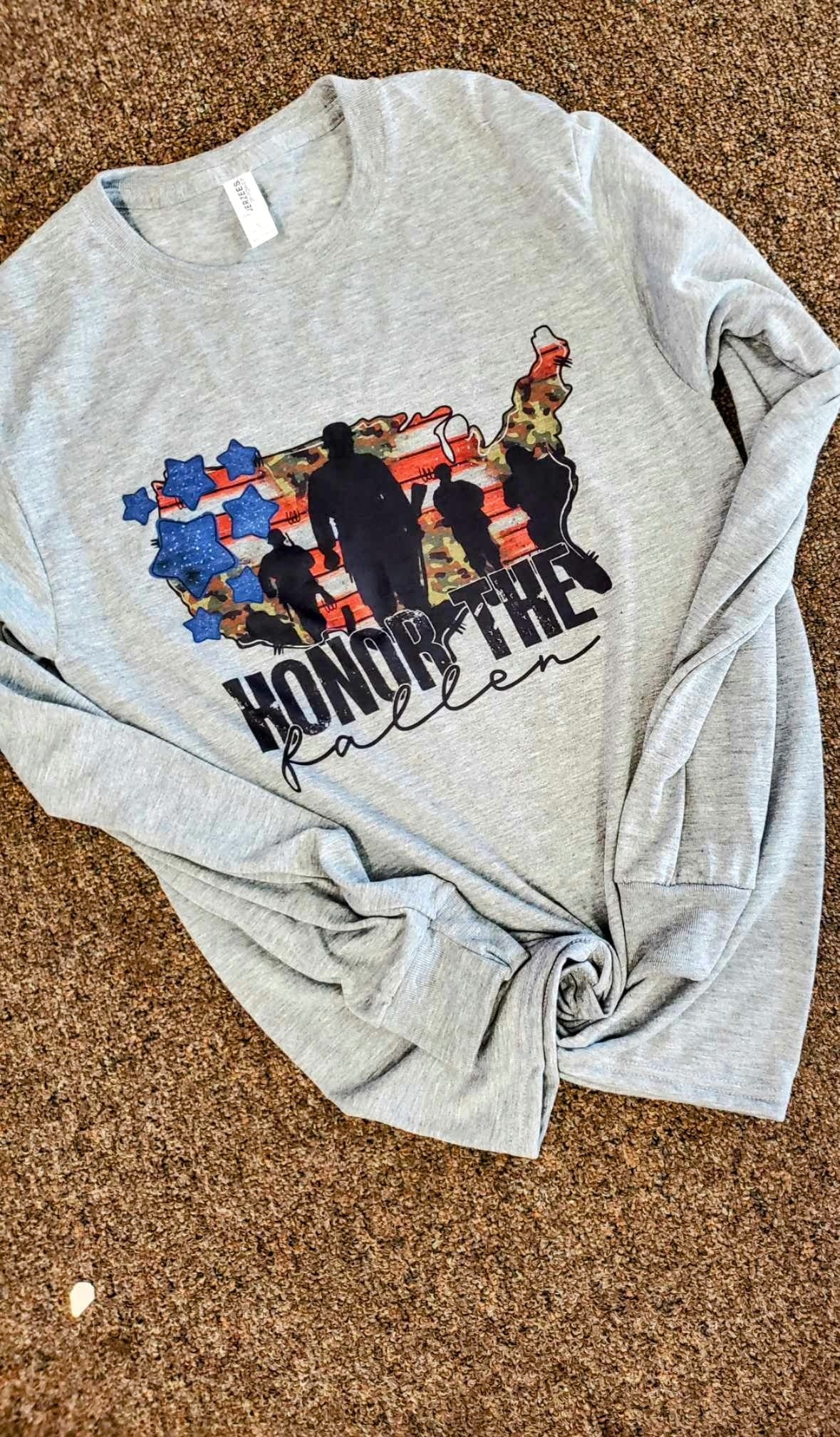Honor the fallen Long sleeve