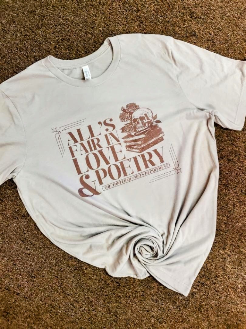 Love and Poetry shirt