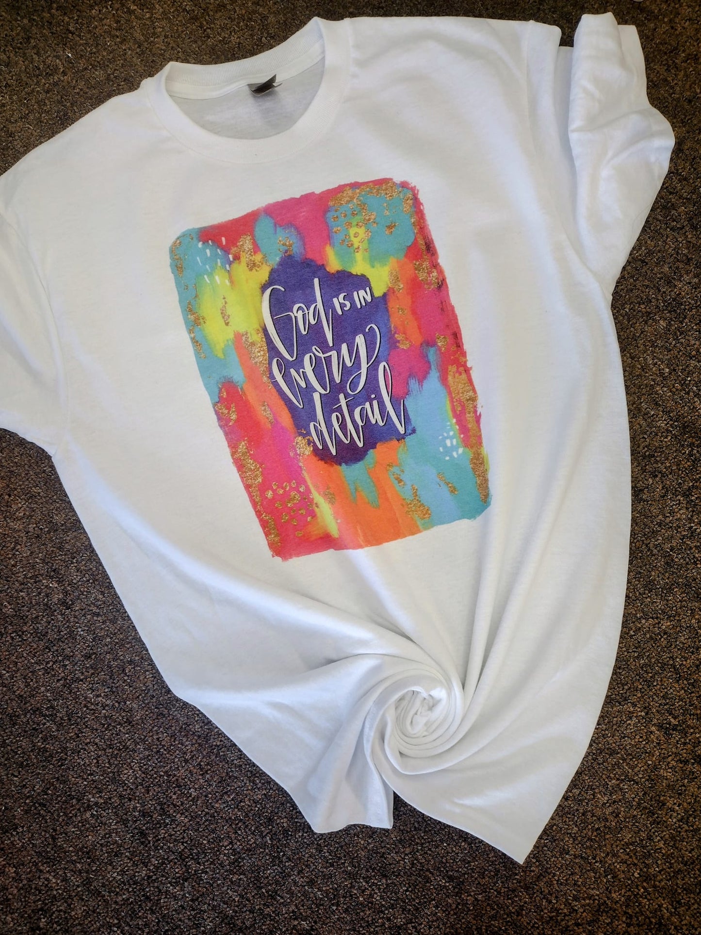 god is in every detail shirt