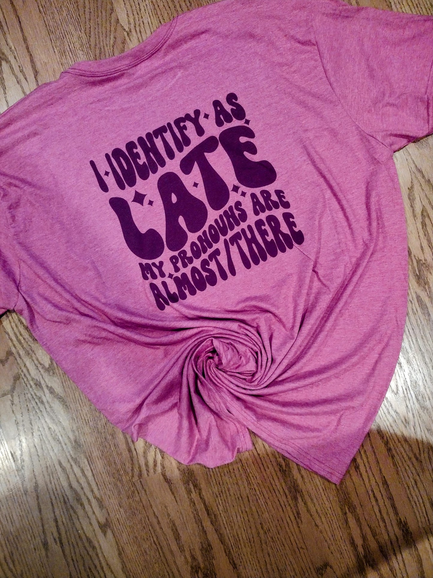 I Identify as Late Shirt