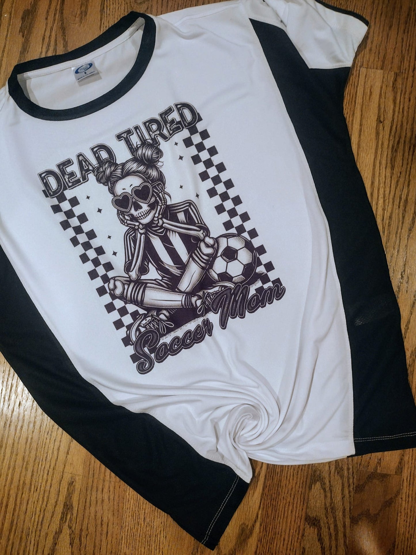Dead tired soccer mom shirt