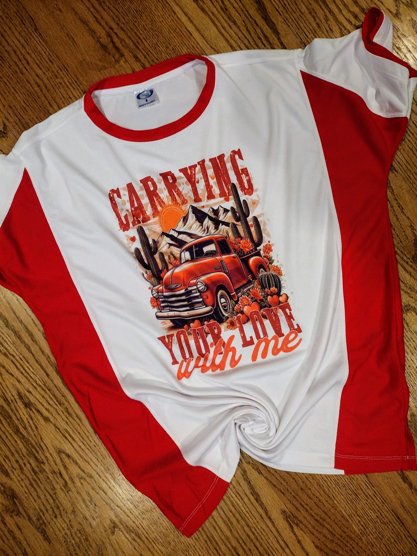 Carrying your love with me shirt