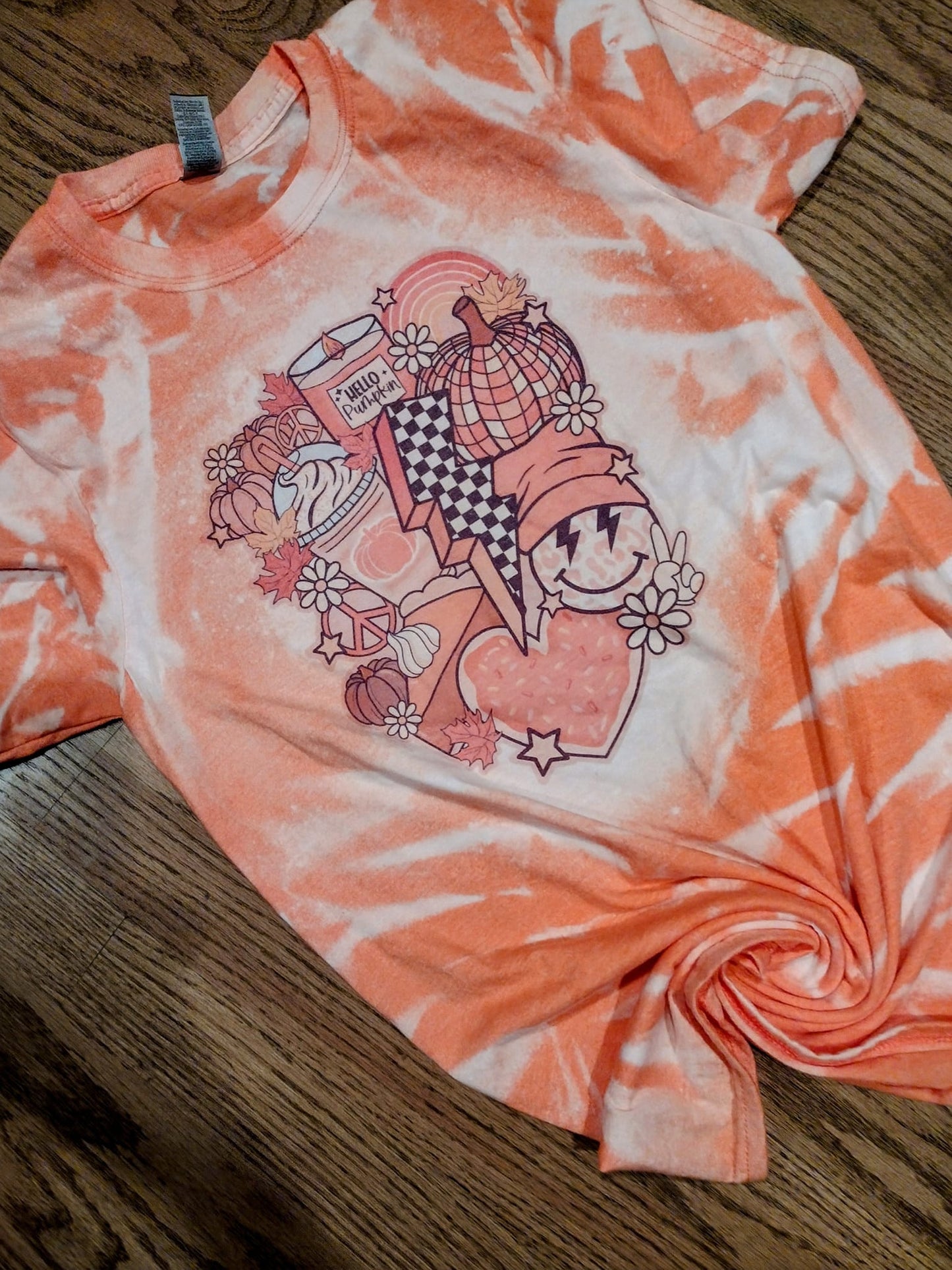 Fall bleach tee