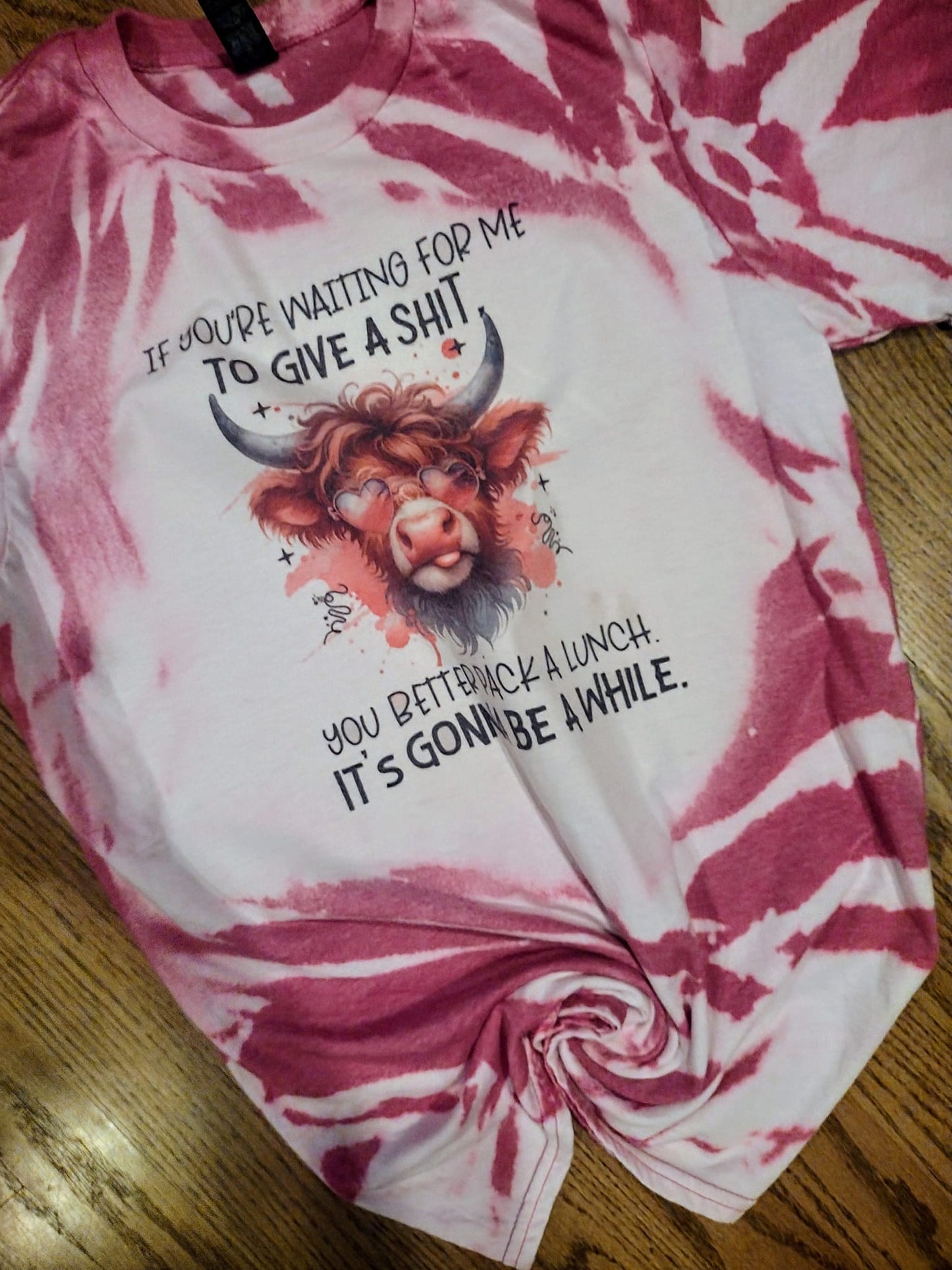 If you are waiting for me to give a shit shirt