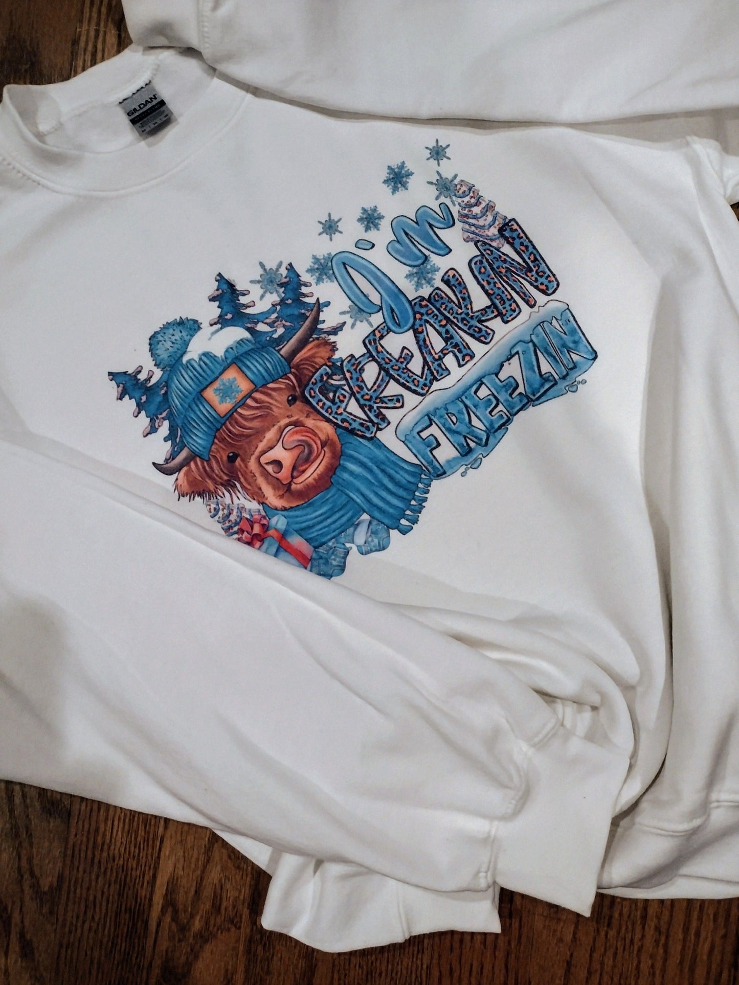 Im freakin freezing sweatshirt