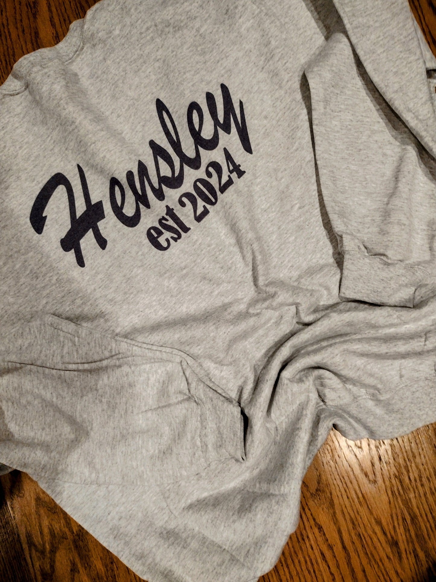 Custom last name sweatshirt