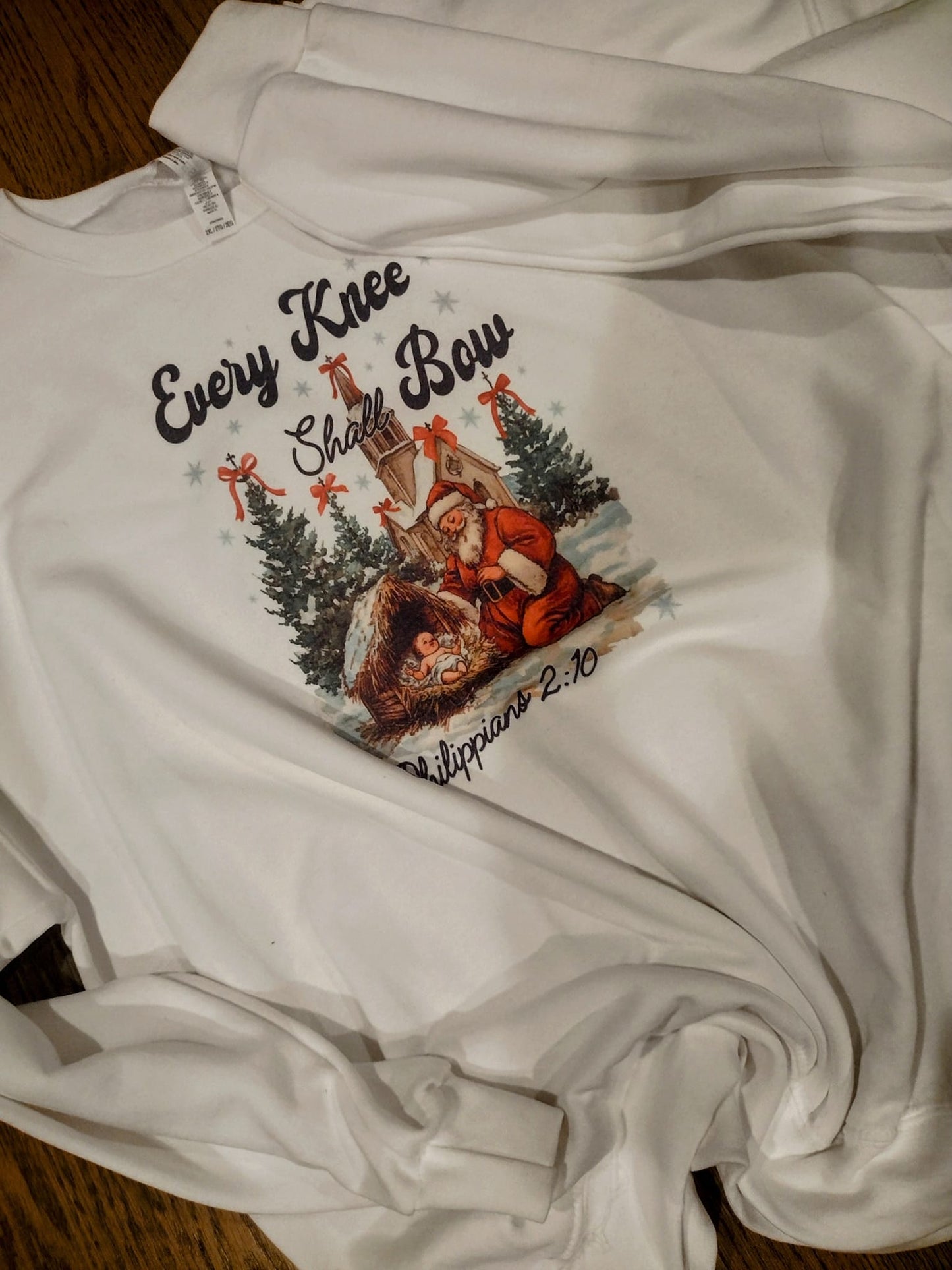 Every Knee Shall Bow Sweatshirt