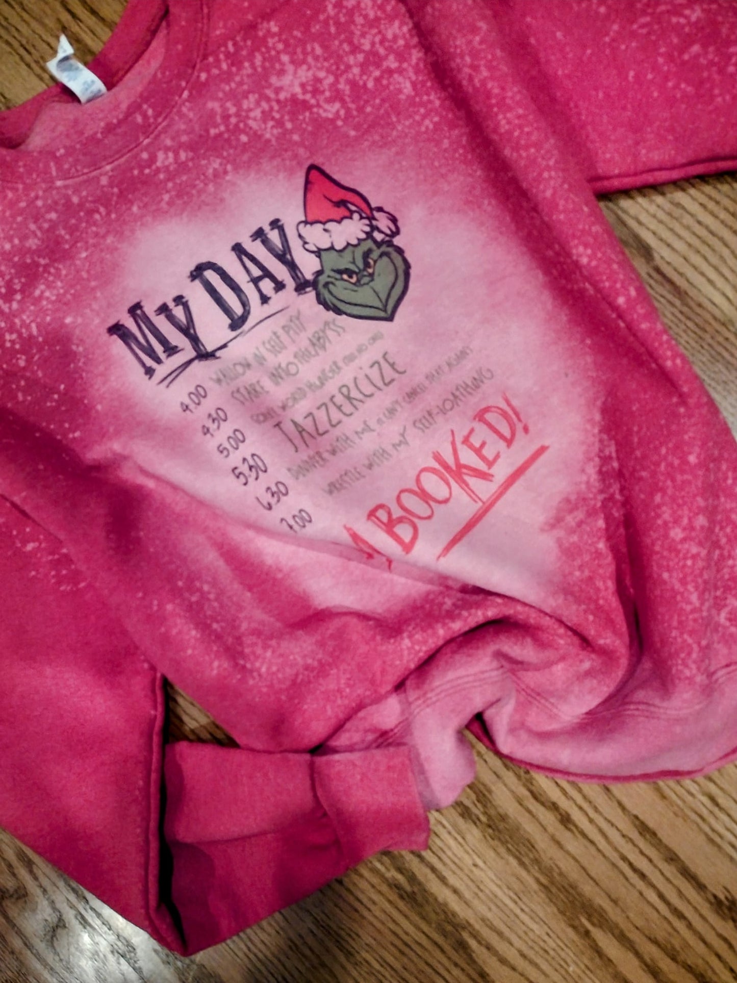 Christmas Bleached sweatshirt