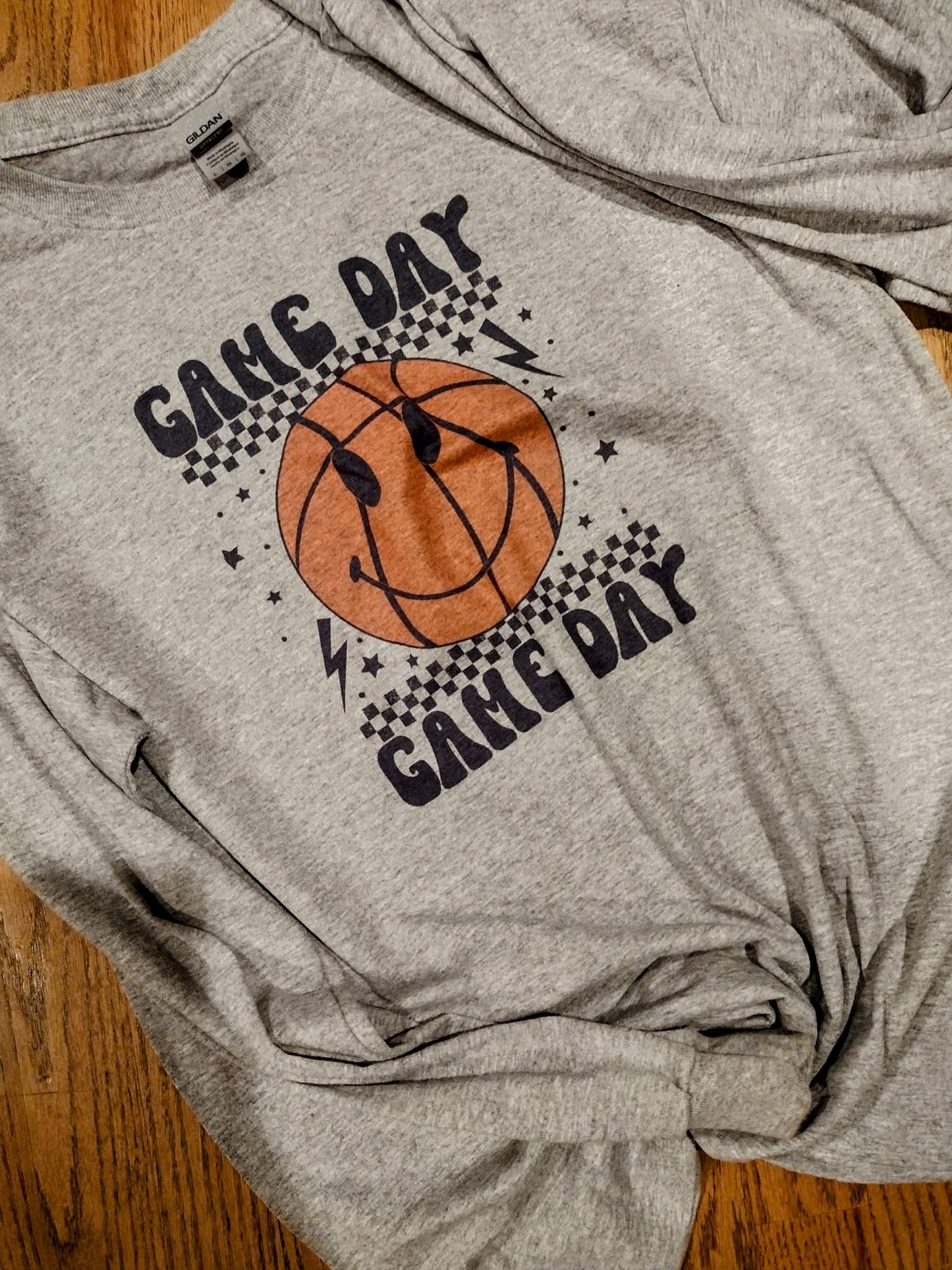 Basketball game day long sleeve