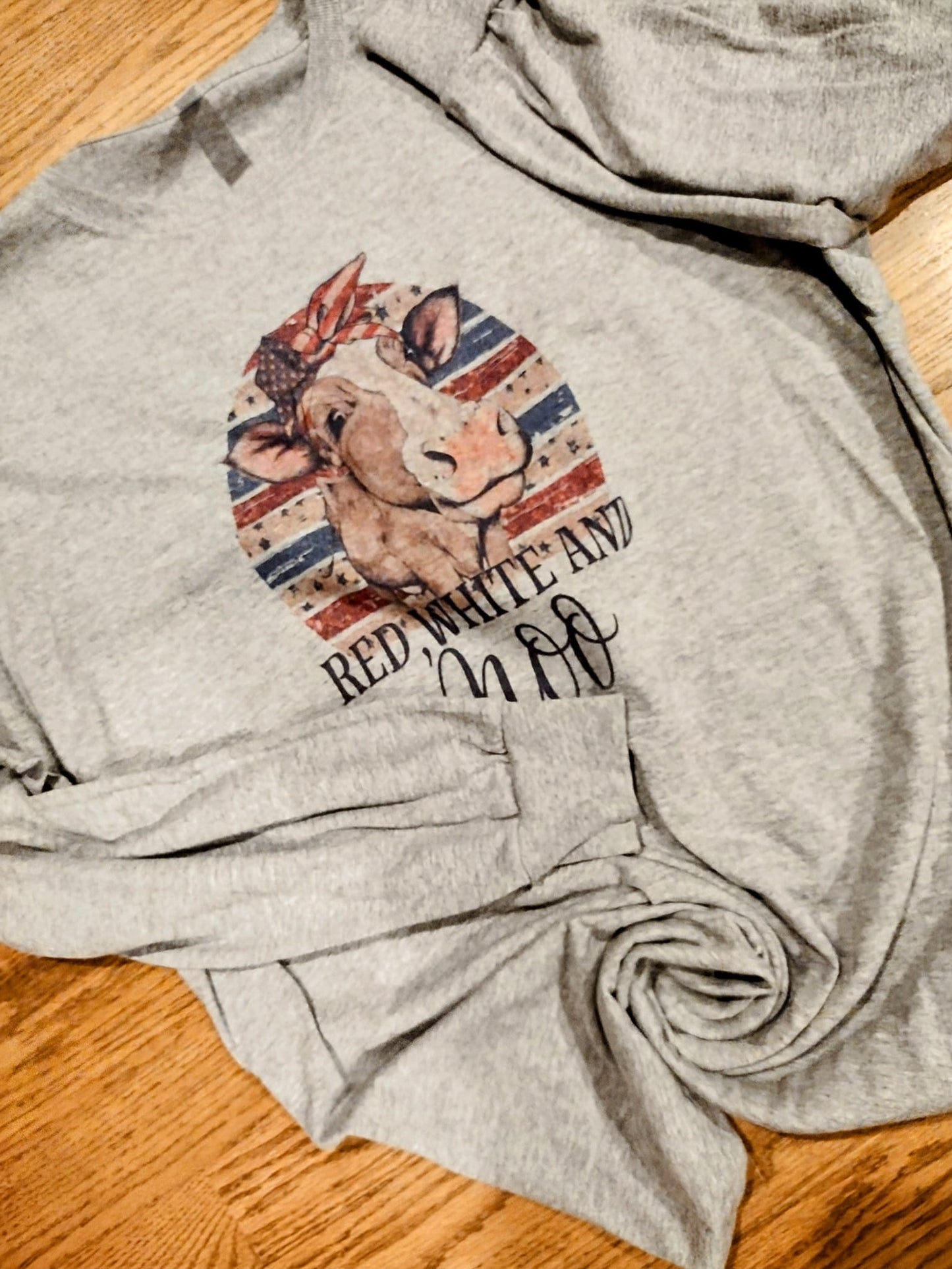 red white and moo long sleeve