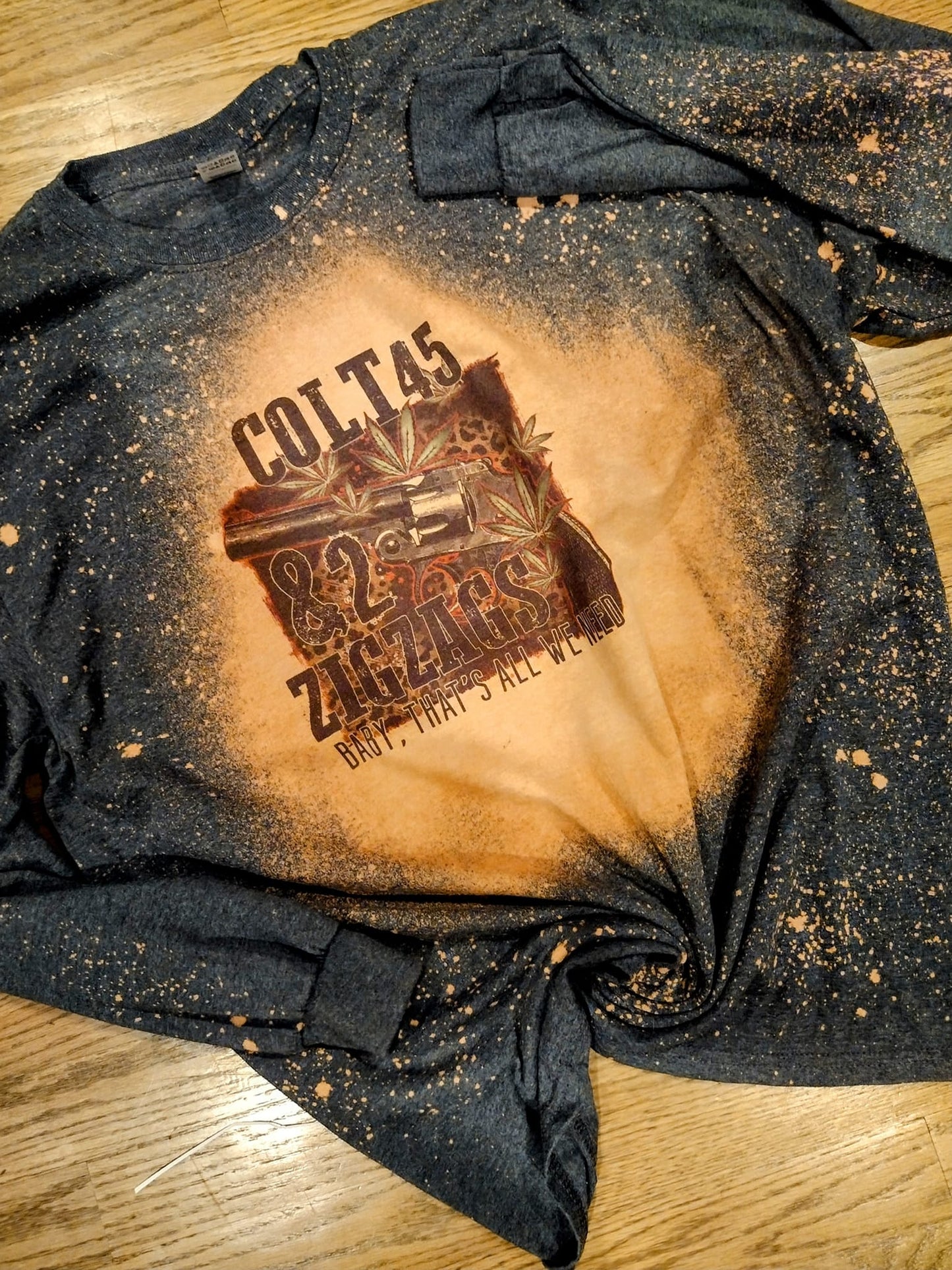 Colt 45 long sleeve bleach
