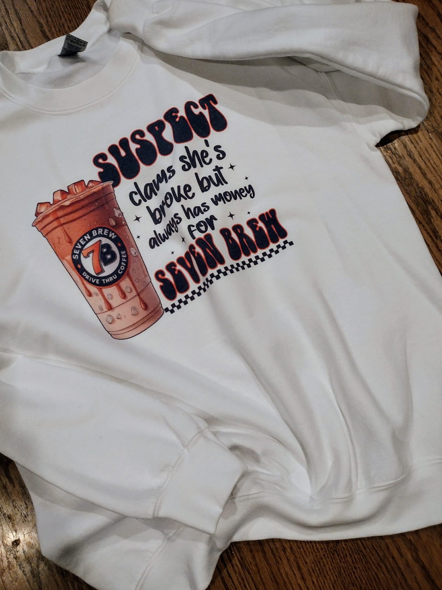 Suspect claims sweatshirt