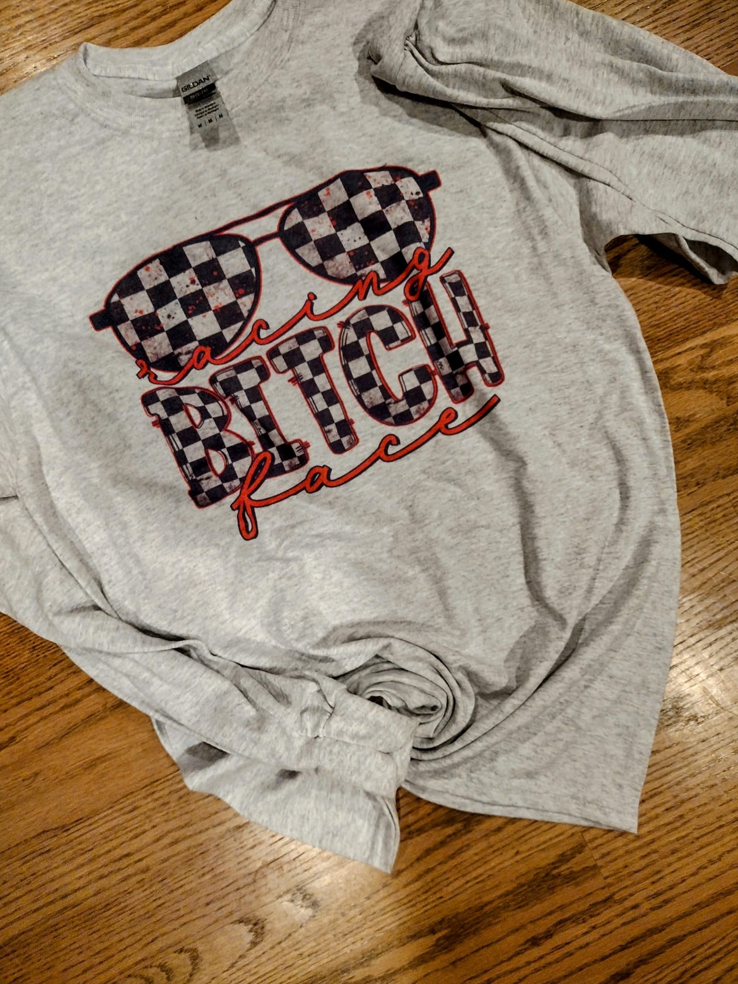 Racing bitch face long sleeve