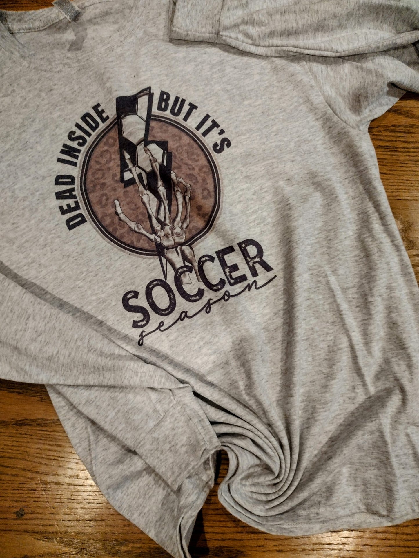 Dead inside but its soccer long sleeve