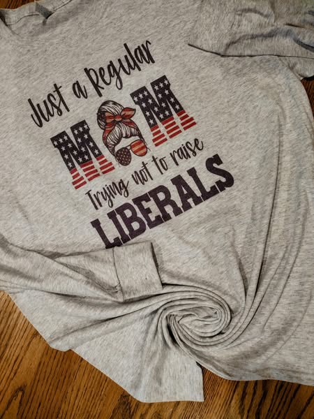 Just a regular mom long sleeve