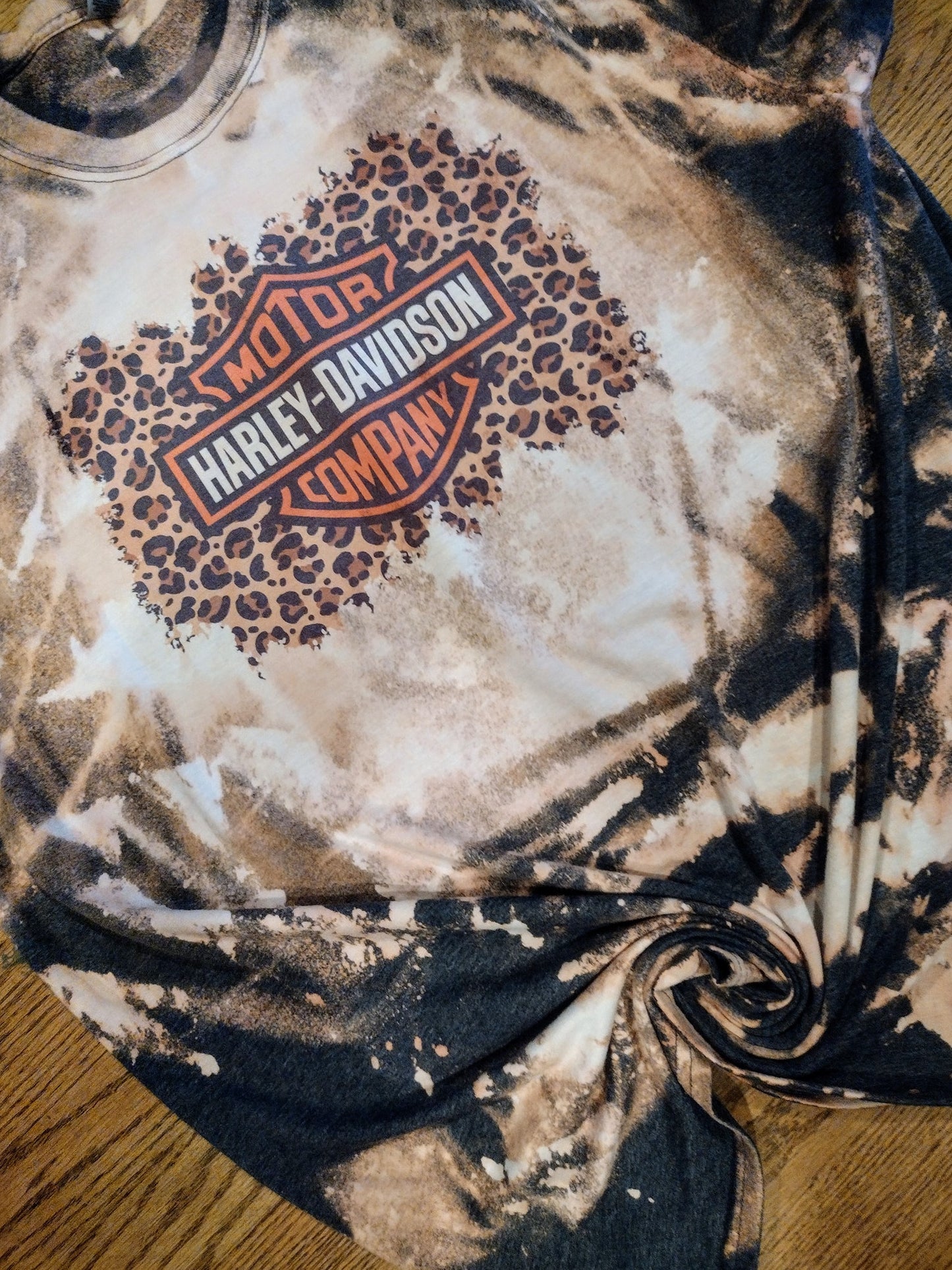 Leopard motorcycle shirt