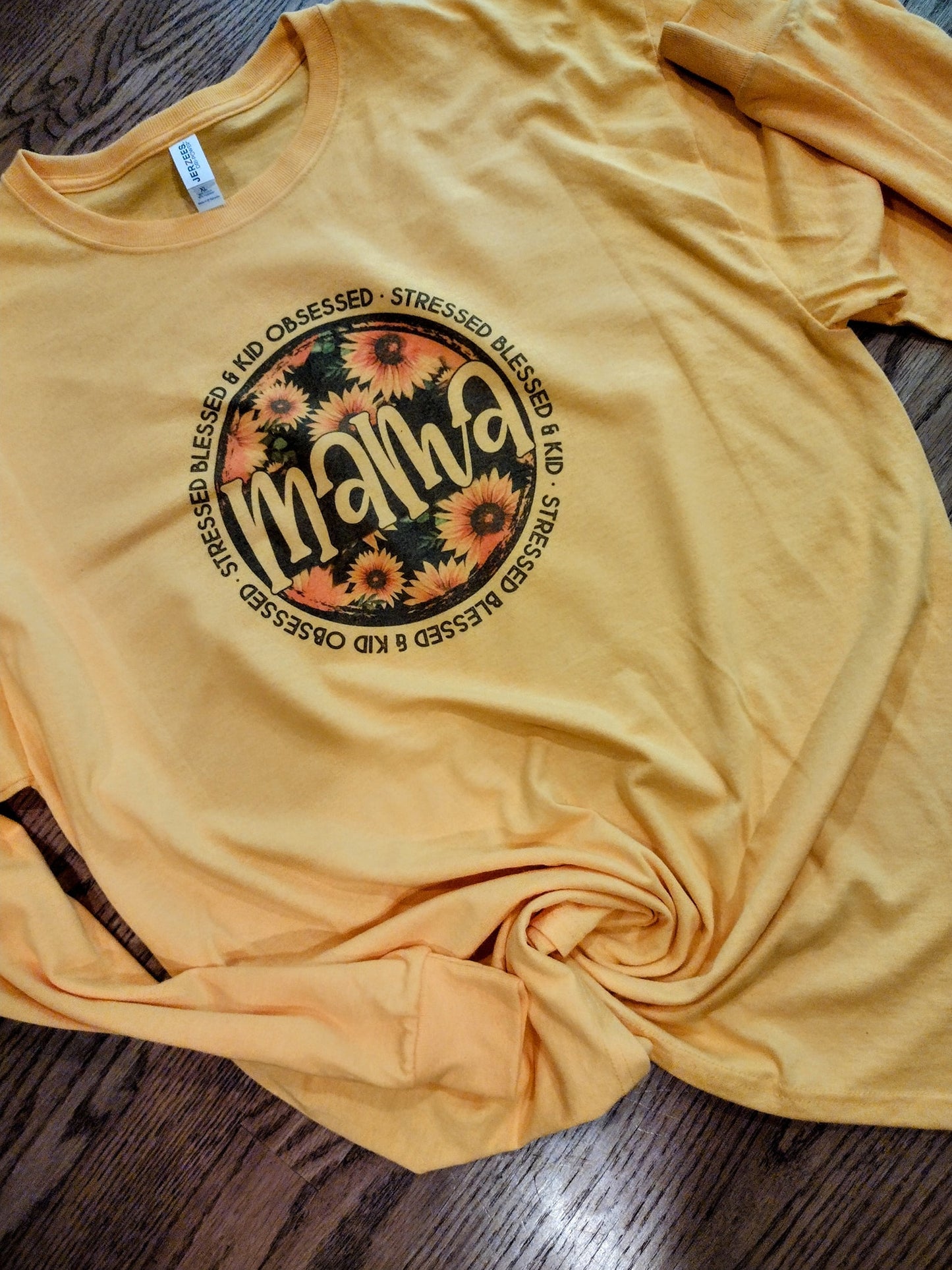 Mama sunflower long sleeve