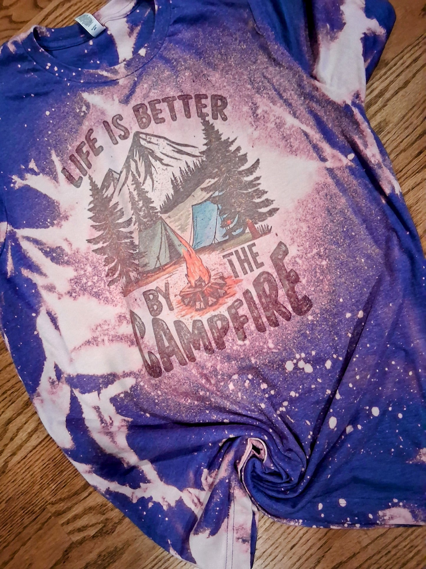 Life is better by the camp fire shirt