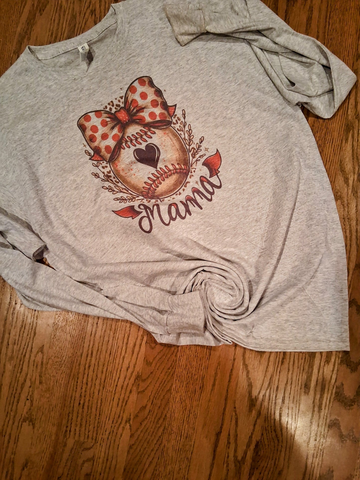 Baseball mama long sleeve