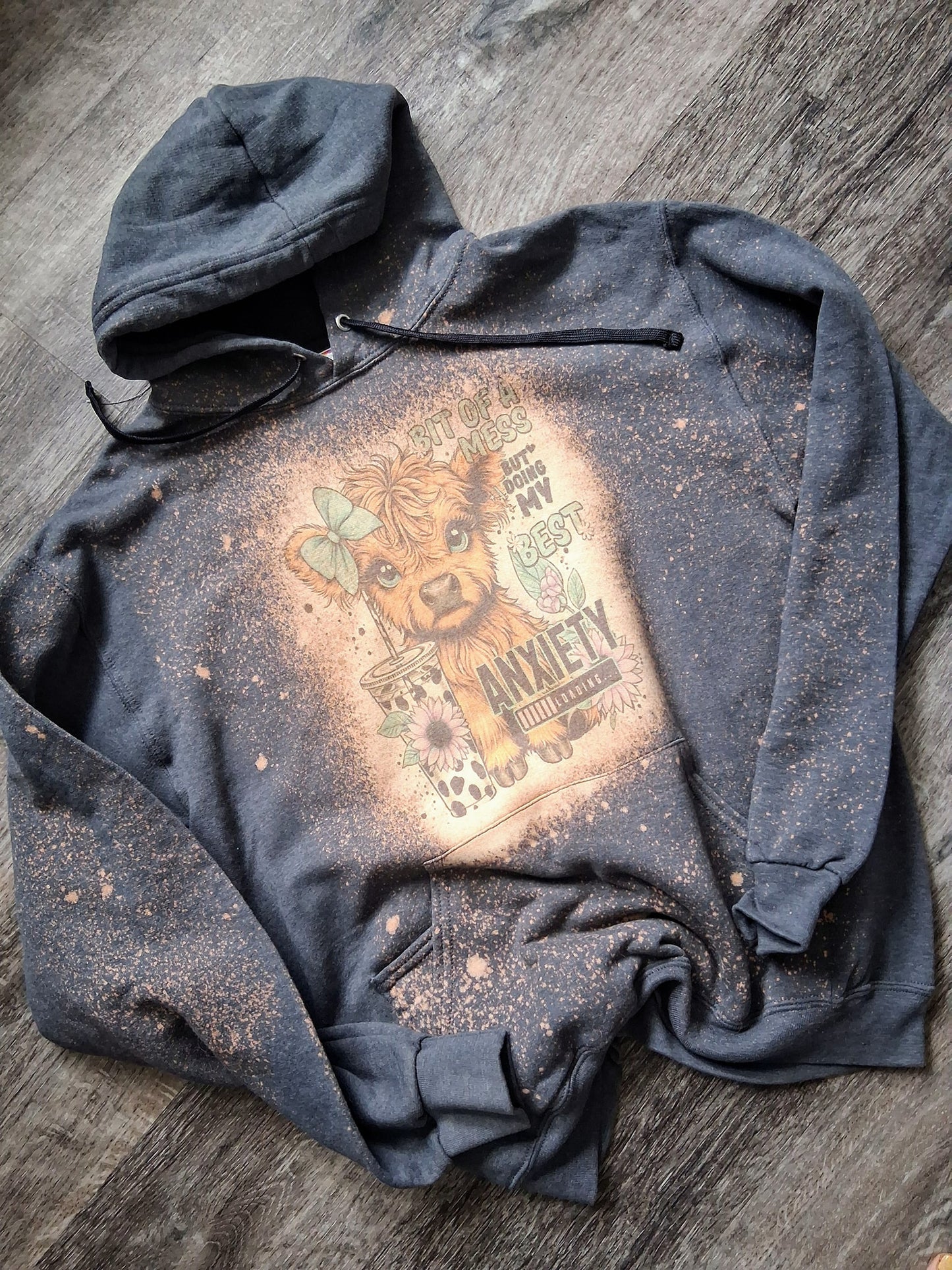 Bit of a mess bleach hoodie