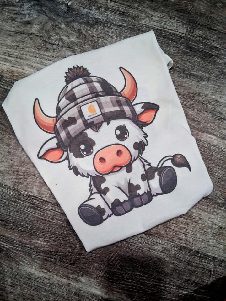 Cow plaid shirt