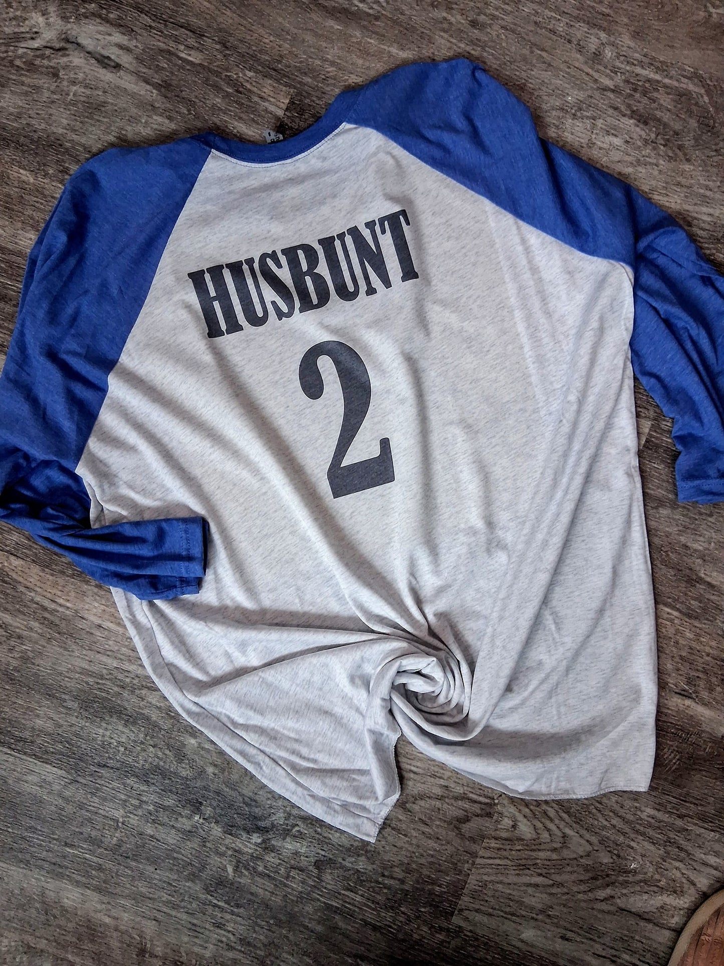 Custom baseball raglan