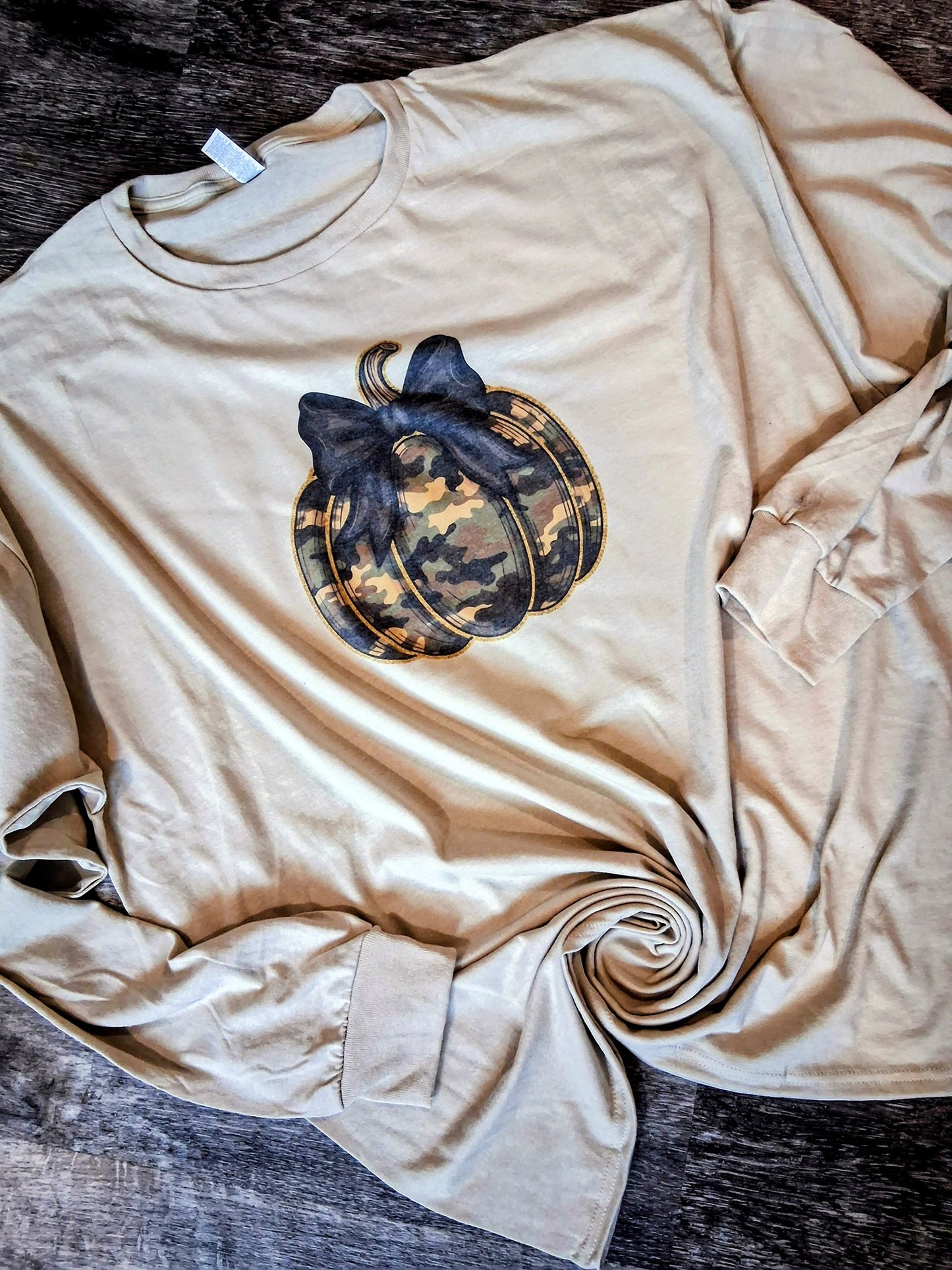 Camo Pumkin long sleeve