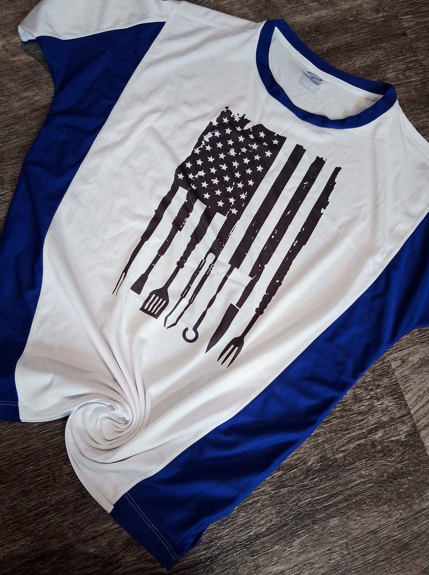 BBQ Flag shirt