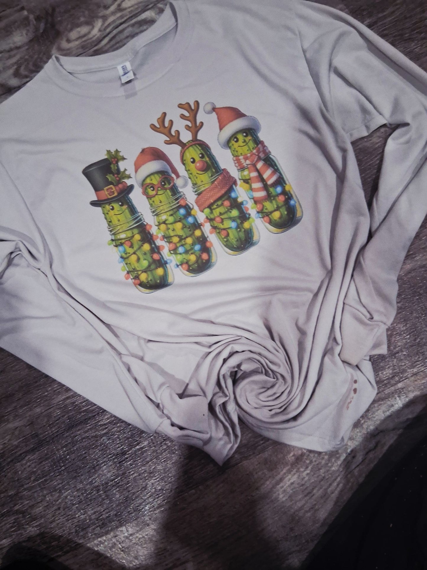 Christmas pickles long sleeve