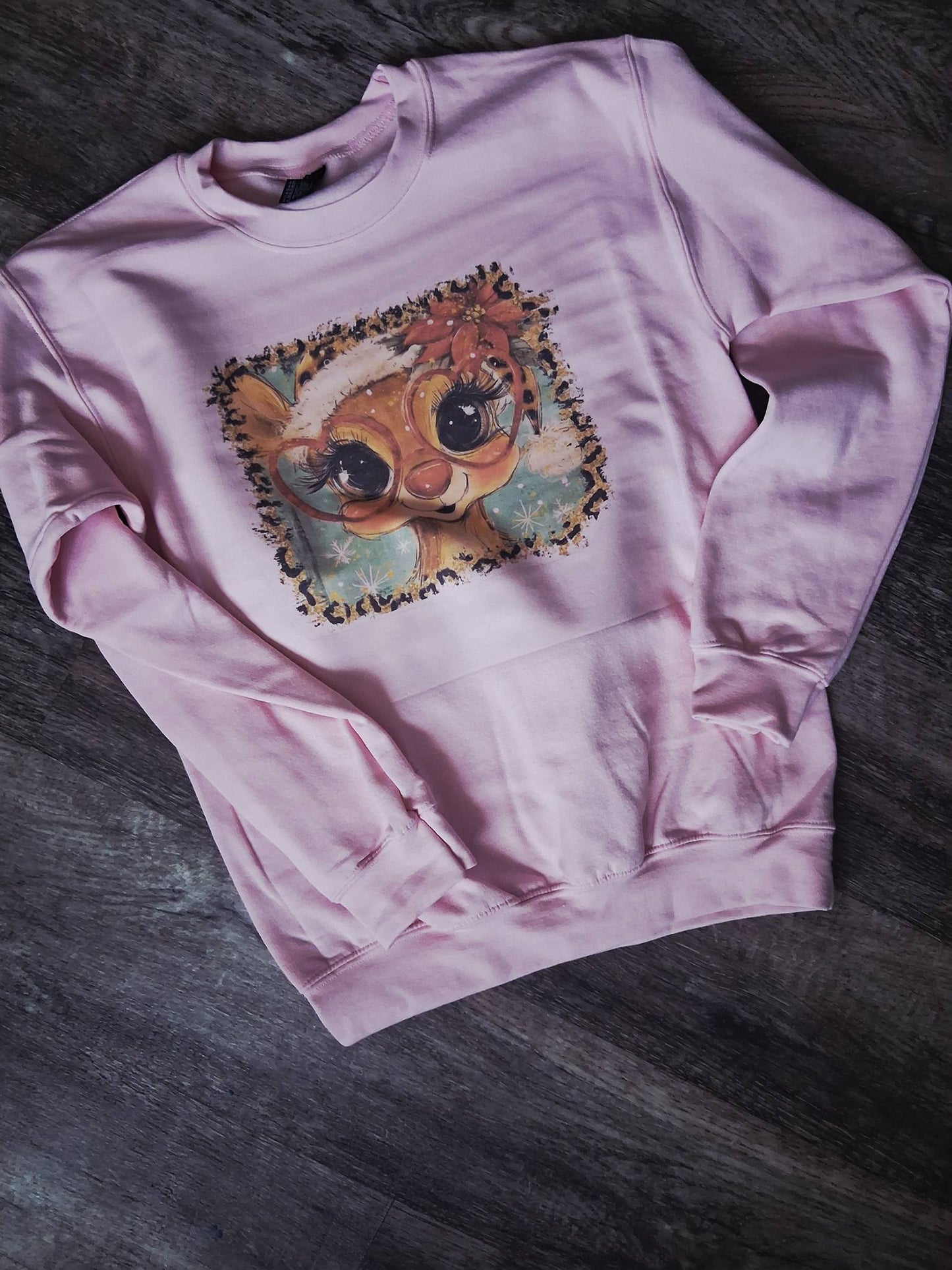 Christmas Leopard sweatshirt