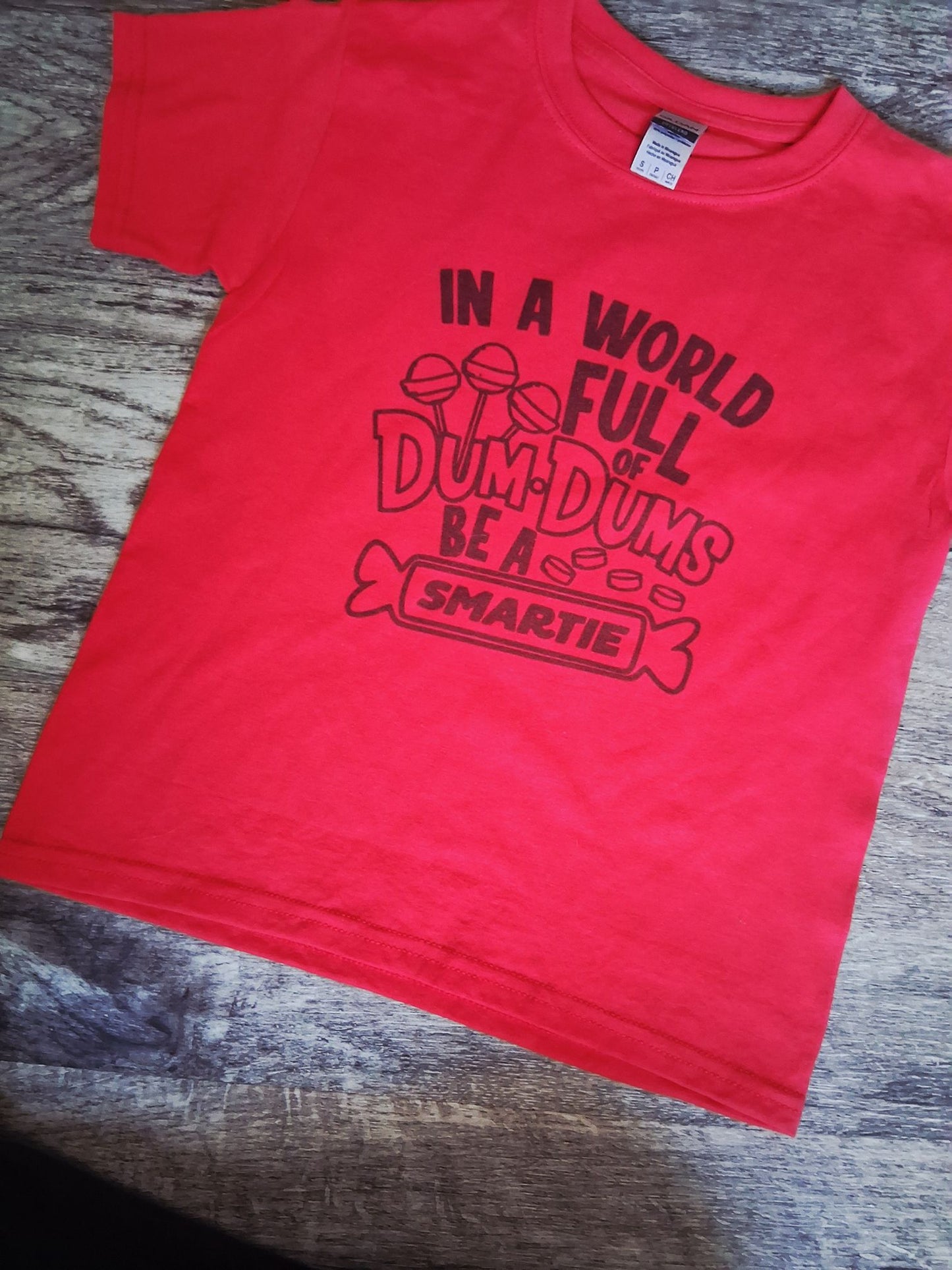 Be a smarties kids shirt