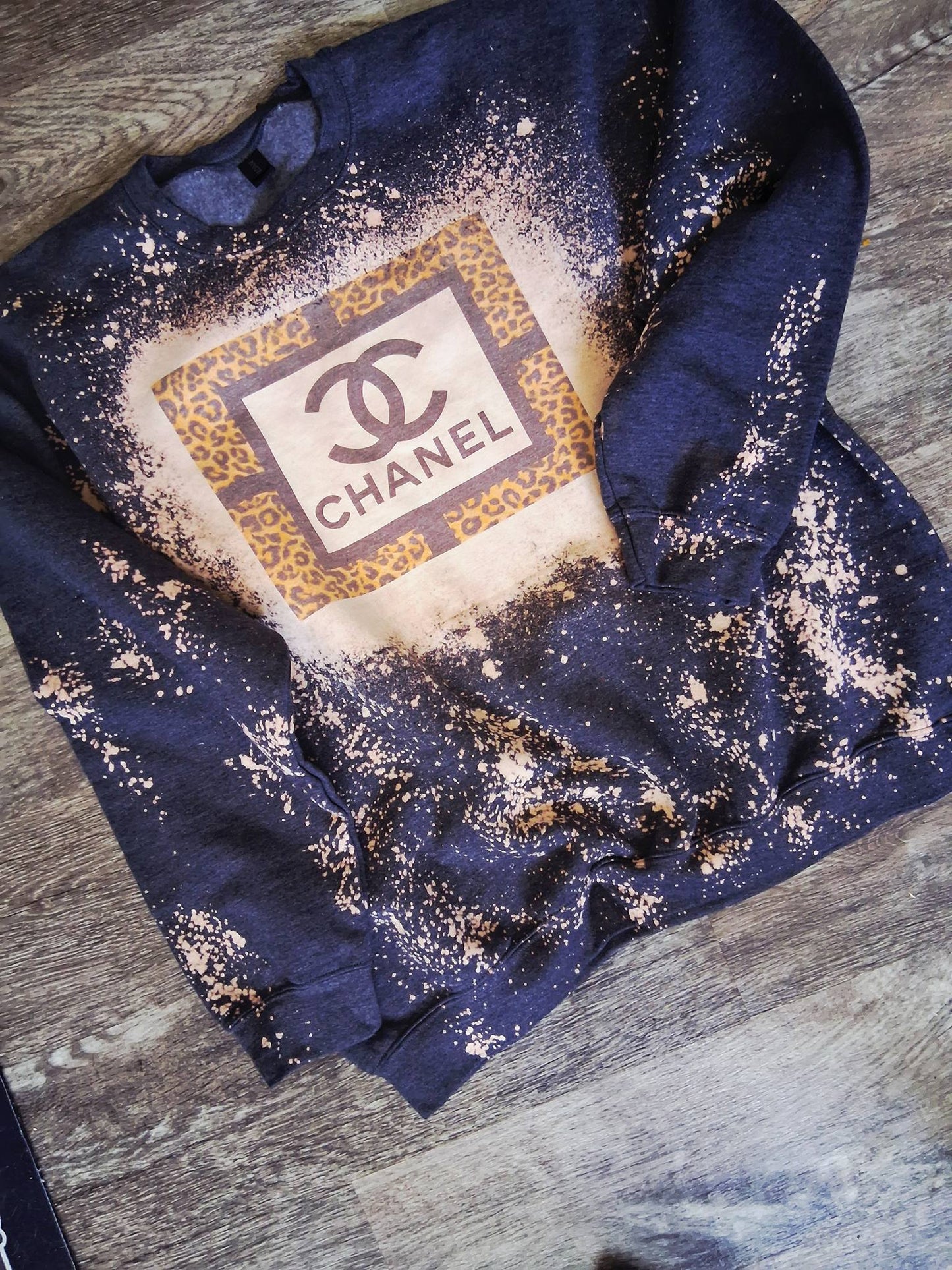 Cute bleach sweatshirt