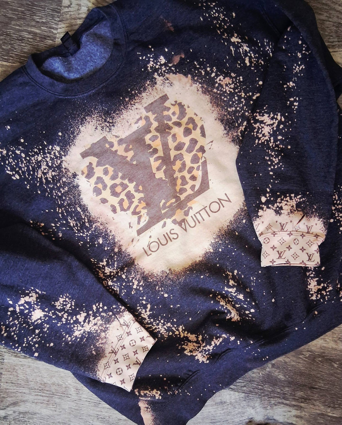 Cute bleach sweatshirt