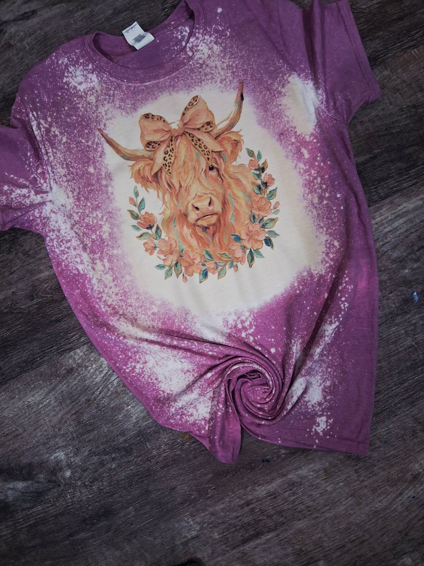 Cow Bleach tee