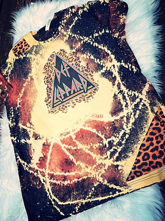 Def Lep Bleached Tees