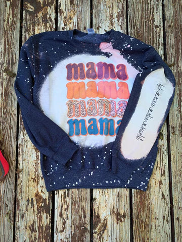 Mama Bleached Sweatshirt