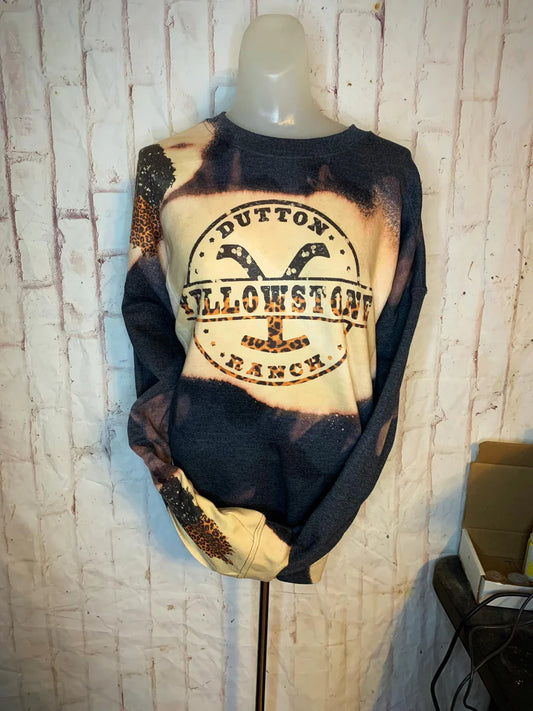 Dutton Ranch Bleached Sweatshirt
